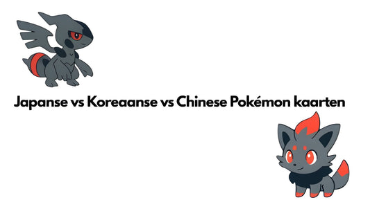 Japanse vs Koreaanse vs Chinese Pokémon kaarten – Wat is het verschil?