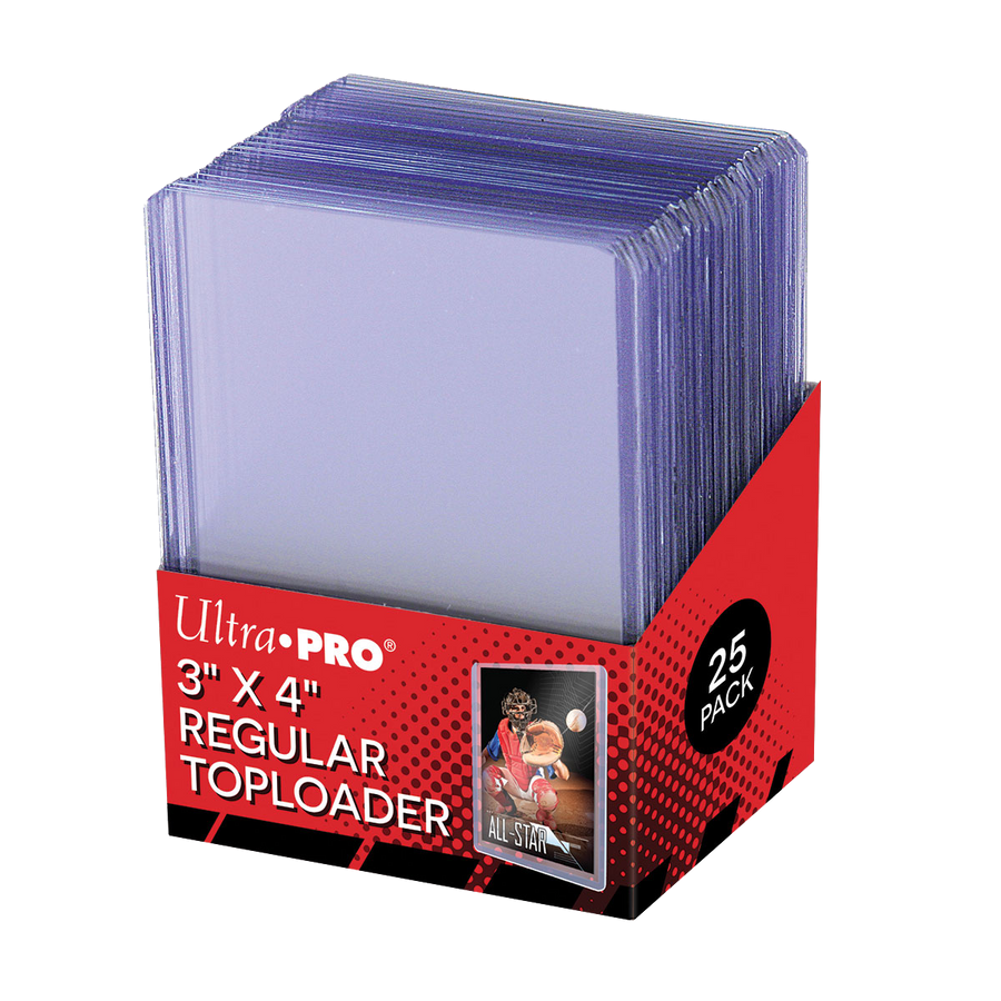 Ultra PRO 25-pack toploaders voor 3×4 inch kaarten – stevige bescherming voor Pokémon kaarten